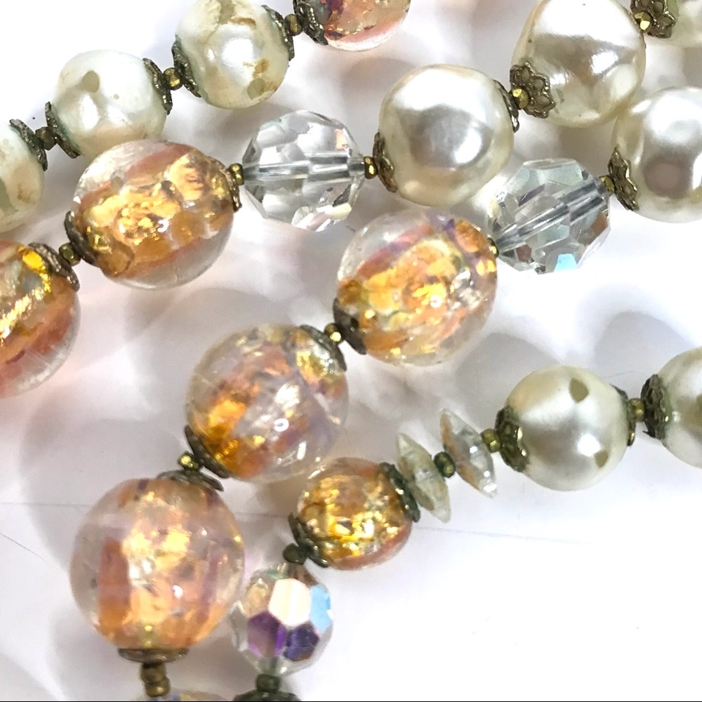 Alice Caviness Necklace Designer Glass Beaded - Picture 3 of 7